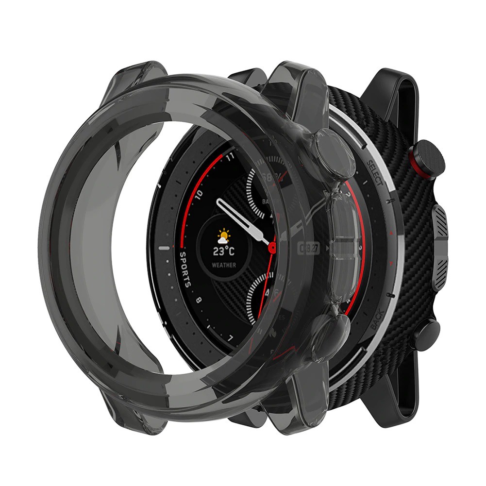 Capa Case Bumper Protetora de Silicone para Amazfit Stratos 3