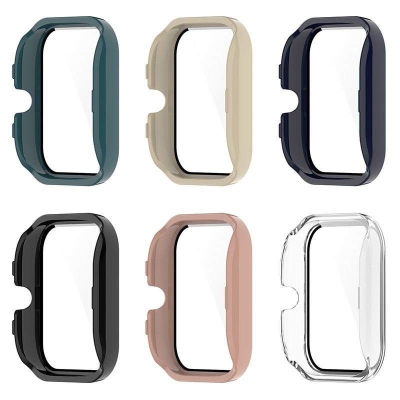 Capa Case Protetora com Vidro Temperado para Amazfit GTS 4 Mini – Case Bumper 360°