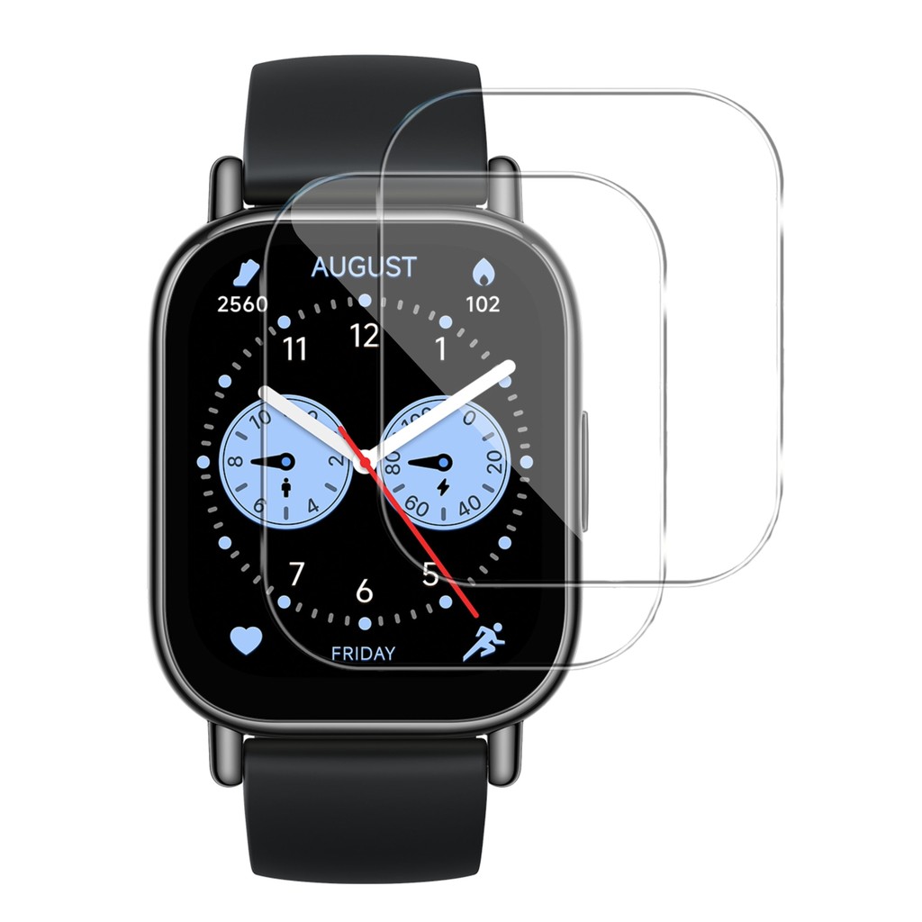 2x peliculas de vidro proteção tela para Redmi Watch 5 Lite