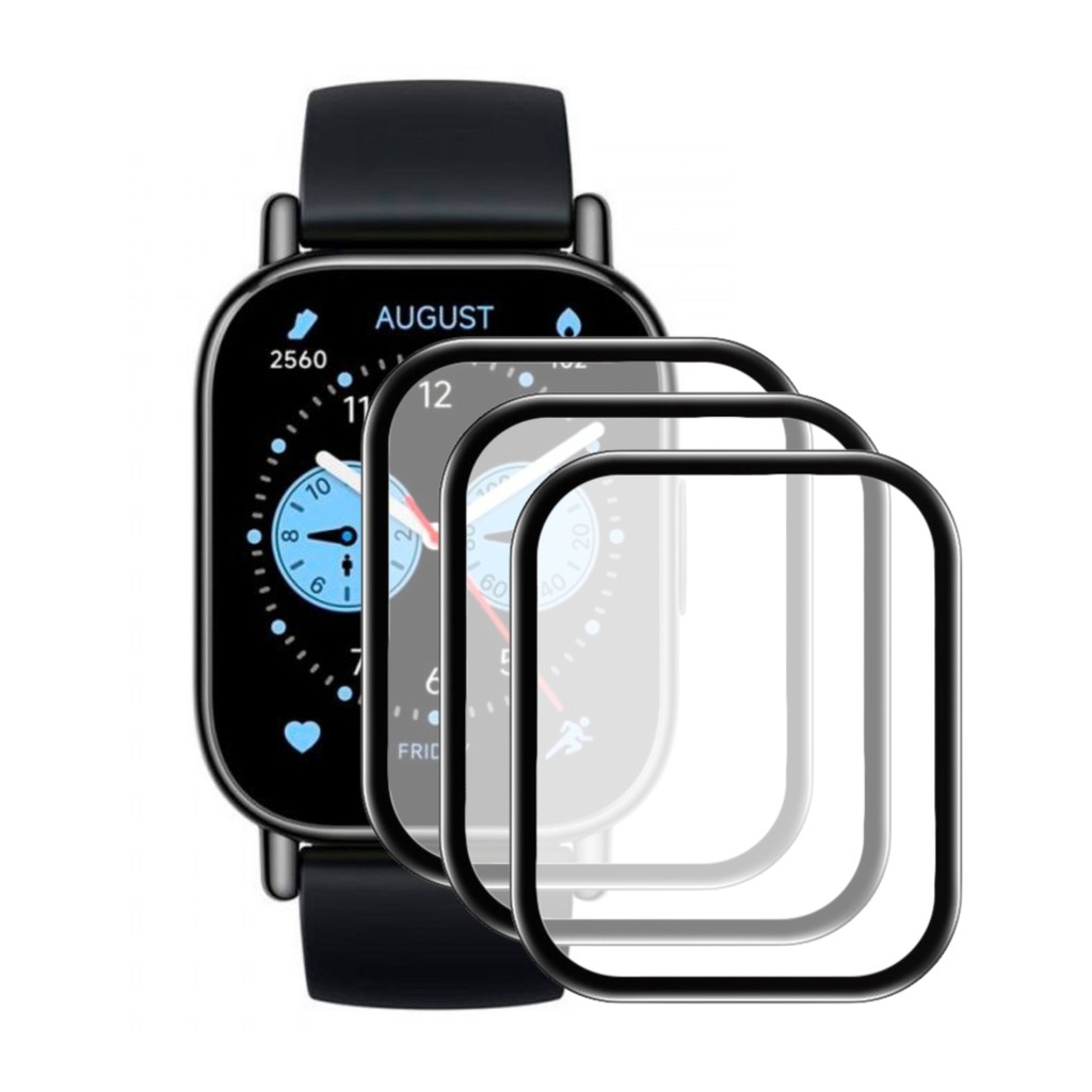 3uni Películas Protetoras Silicone Para Redmi Watch 5 Lite