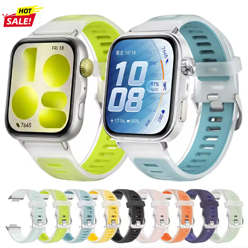 Pulseira De Silicone Translúcida Para HUAWEI WATCH Fit 5 Fit5 Pro Banda 3 4 Fit4 Substituir