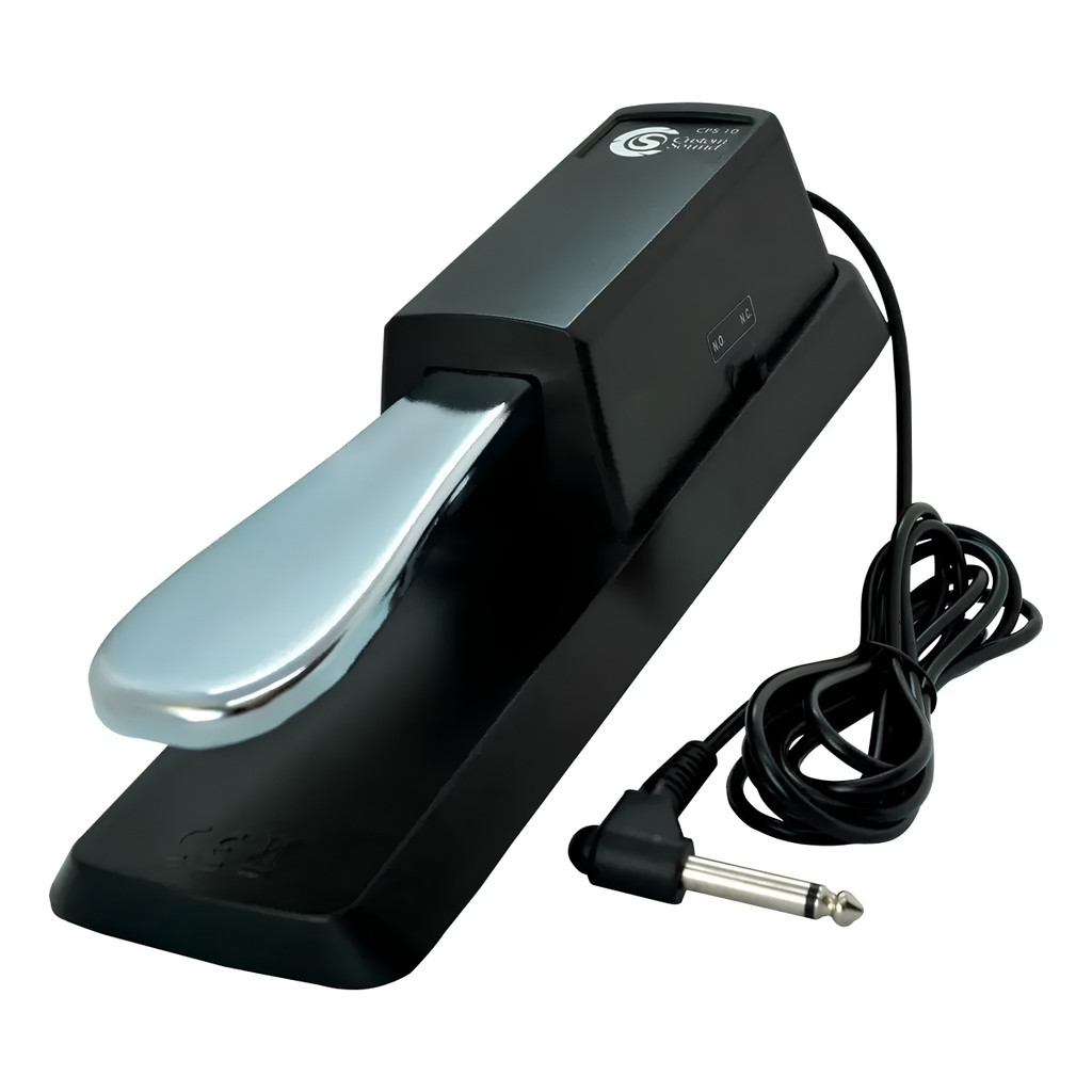 Pedal Sustain Para Teclado Custom Sound Cps 10 Preto