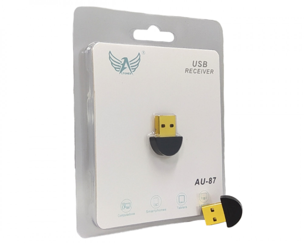 Adaptador Bluetooth 5.0 USB Receiver Pen Drive Mini Receptor Altomex