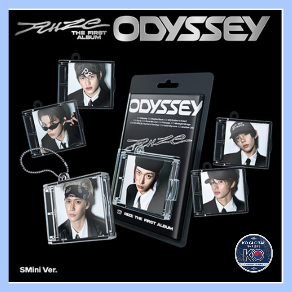 🇰🇷 RIIZE 1o Álbum ODYSSEY Smart Album (SMini/Mega Ver . Aleatório)/Porta-Chaves NFC Oficial Photocard K-POP 오이스미스미스미스미스