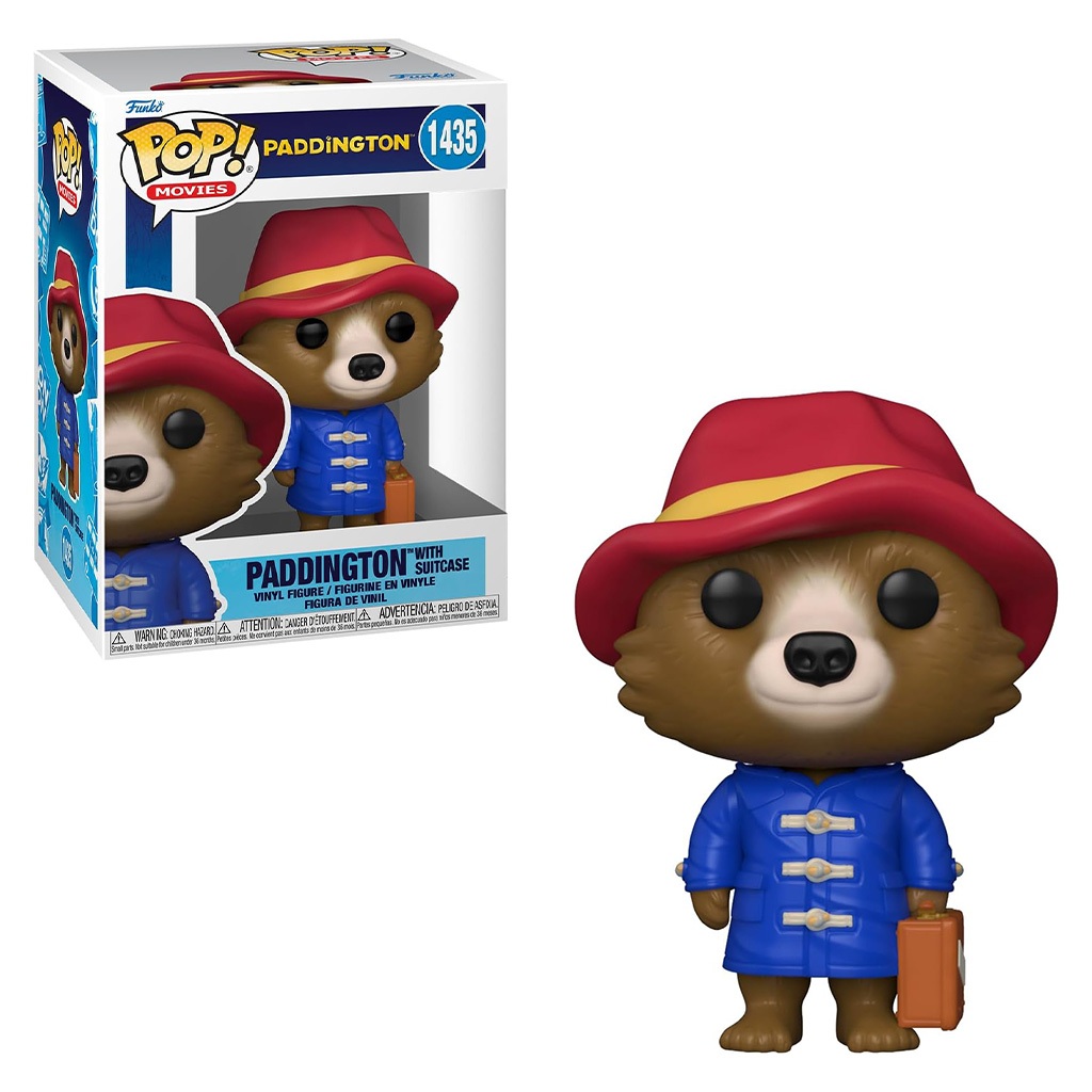 FUNKO POP MOVIES PADDINGTON WITH SUITCASE 1435 NOVO ORIGINAL