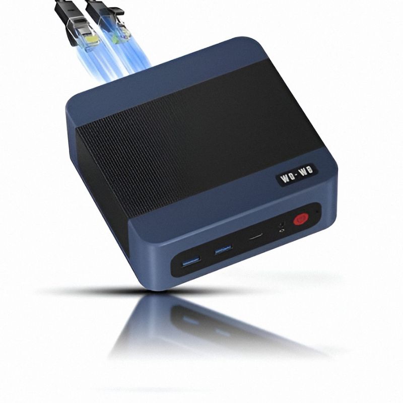 Mini PC Wo-We P8, 32GB DDR5 RAM, 1TB SSD, Ryzen 5 7640HS Até 5.0Ghz, USB4, Wi-Fi6E, Radeon 760M, 2.5GbE LAN, HDMI, Jogos