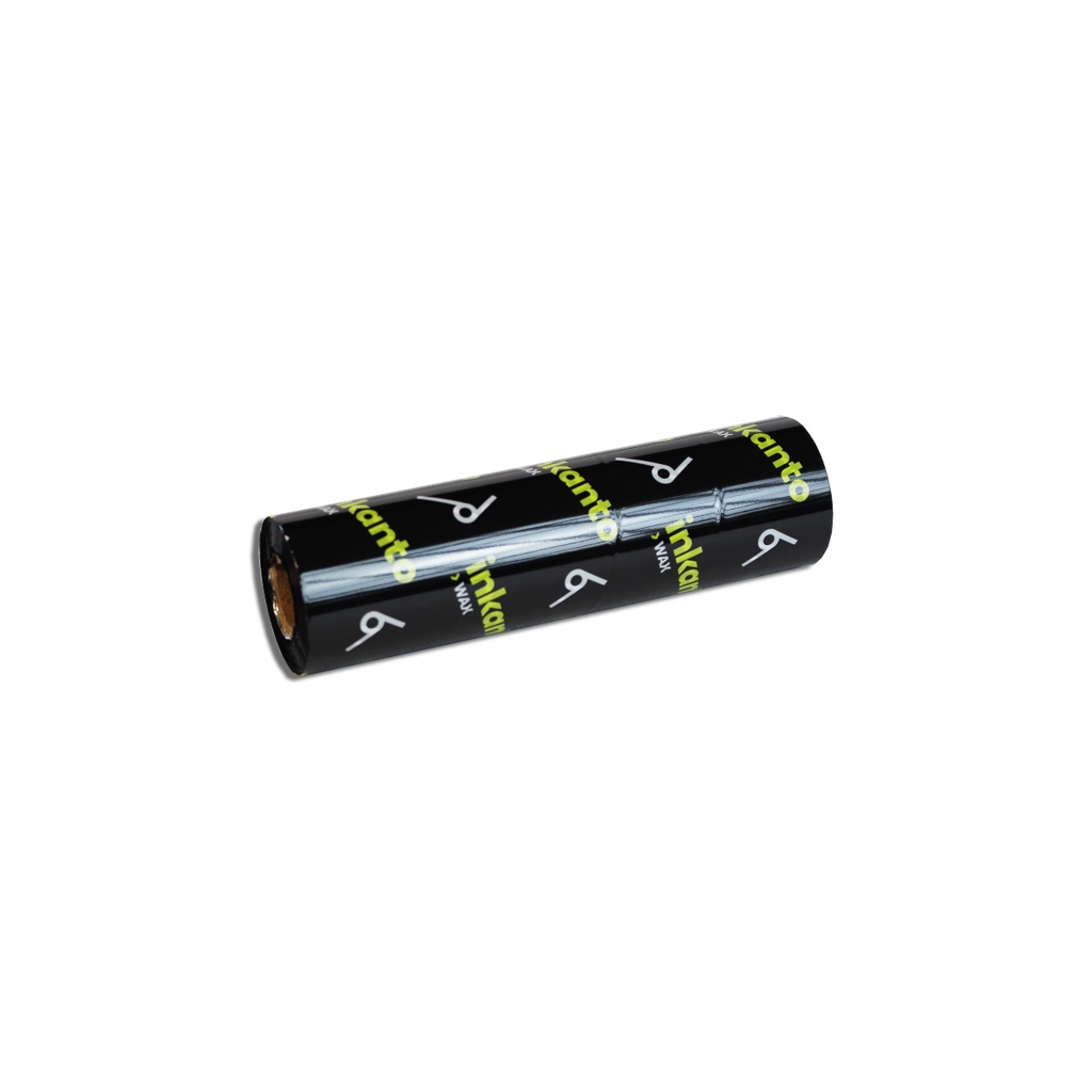 Ribbon 110x74 Cera (wax) Armor Inkanto AWR1 Externo para impressora térmica Zebra Argox Elgin