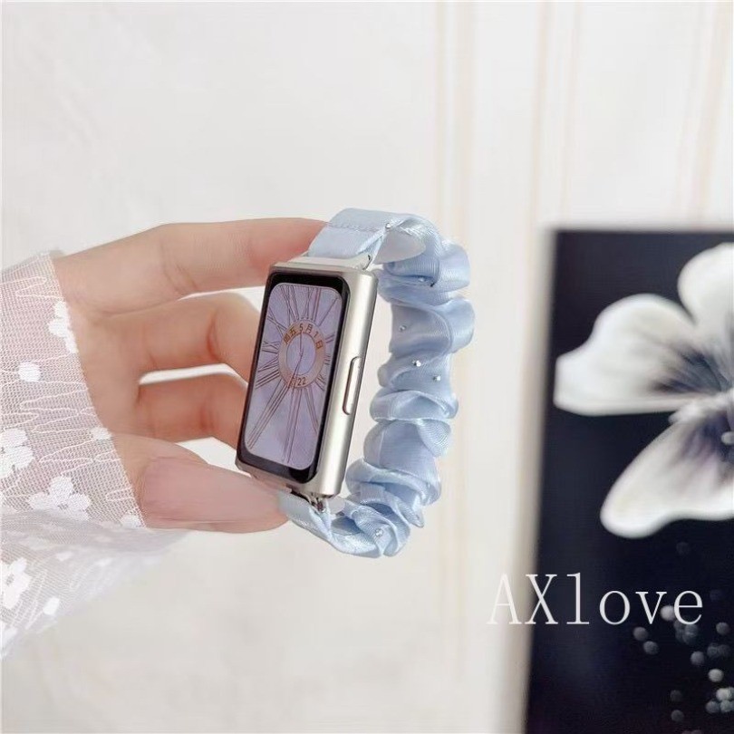 Pulseira Elástica De Diamante Adequada Para Huawei Band 11 10 9 8 NFC E Watch Fit3 Fit4 Fit5 5pro