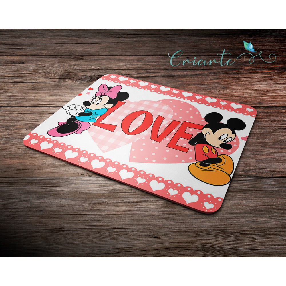 Mouse Pad Coleção Mickey e Minnie #06