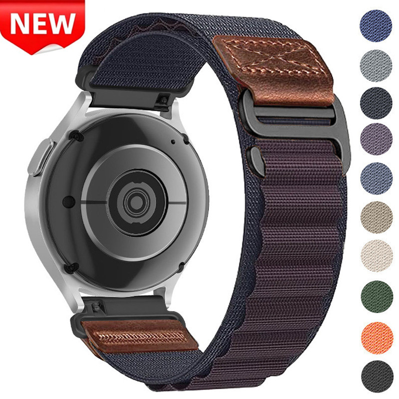 Pulseira De Nylon De 20mm 22mm Para Huawei Watch GT7 7Pro GT6 GT5 46mm , Garmin Forerunner 170 70 570 255 265 645 245