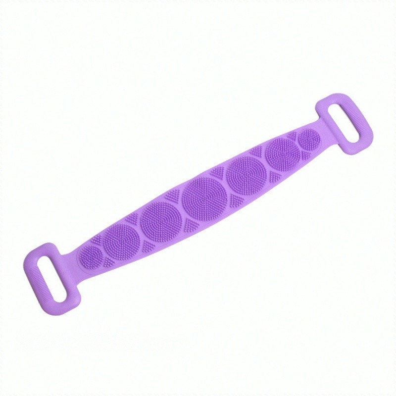 Bath Towel Double-sided Bath Scrubber Long Strip Massage Long-lasting Non-shedding Durable