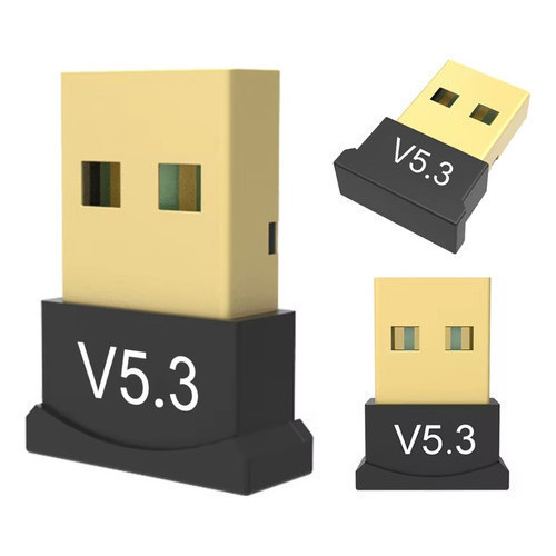 Dongle Bluetooth 5.3 USB com Conexão P2 – Áudio Sem Fio no Computador