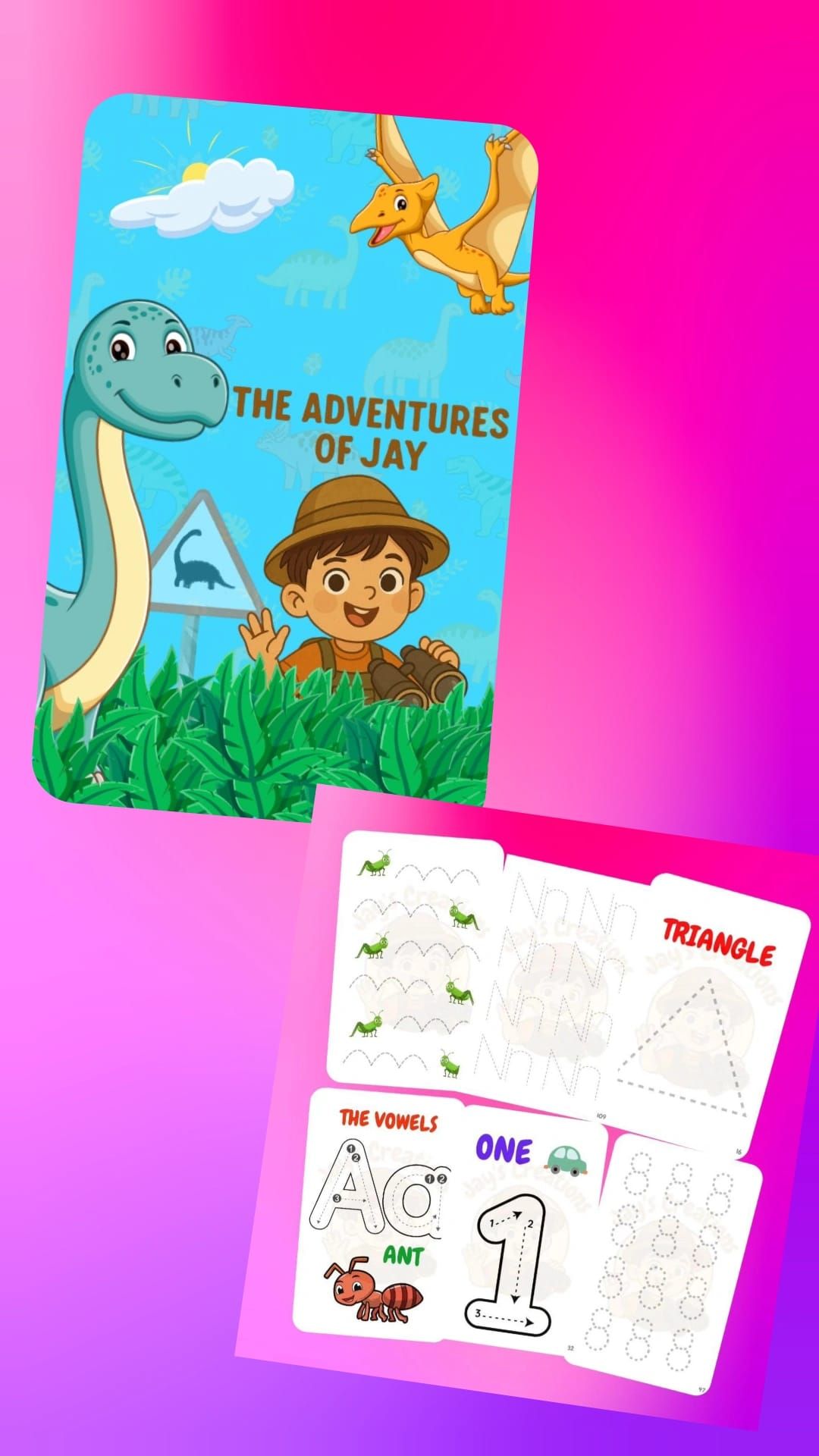 TRACING ACTIVITIES - THE ADVENTURES OF JAY