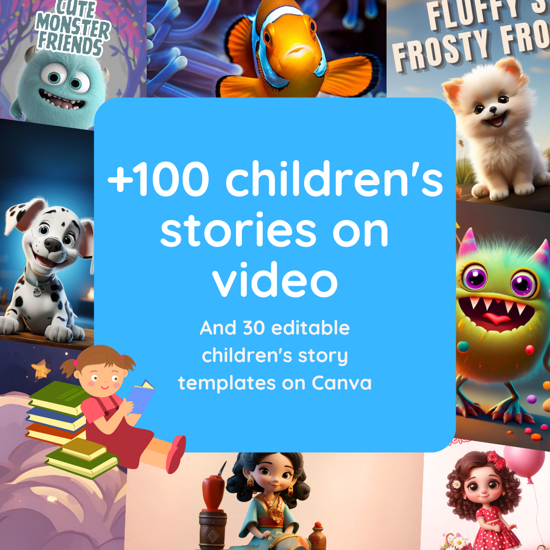 +100 Children's Stories on Video