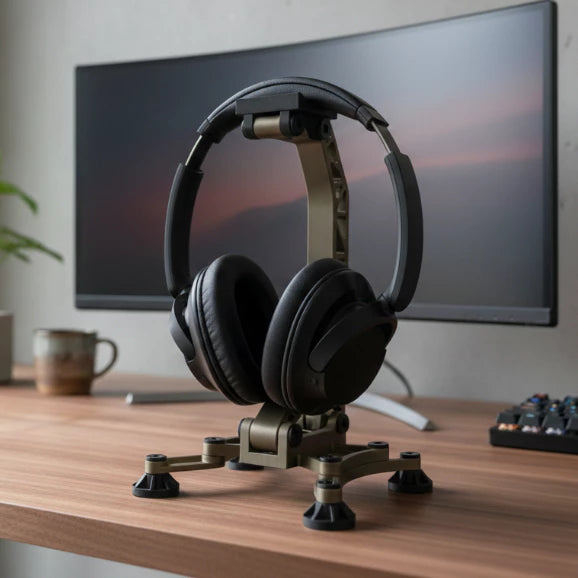 Suporte para Fones de Ouvido Headset - Impressão 3D Premium Design Moderno Premium