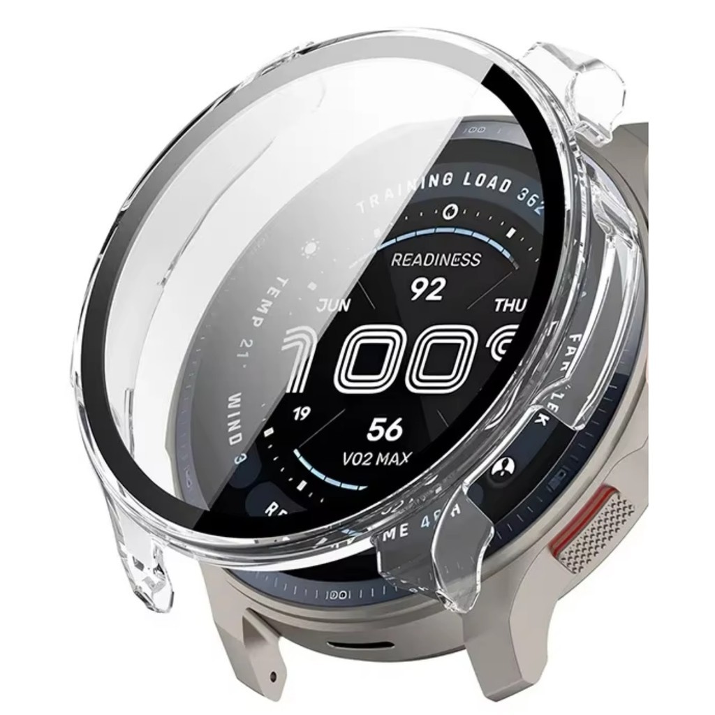 Capinha Amazfit Balance 2 Bumper 360 Com Película 2 em 1 Anti-Impacto