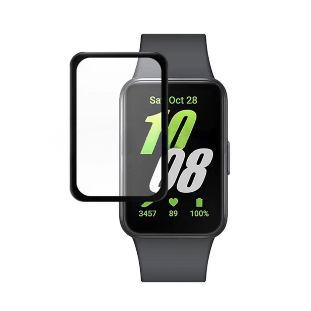 Película 5d 9d Ceramica Anti Riscos para Smartwatch Galaxy Fit3
