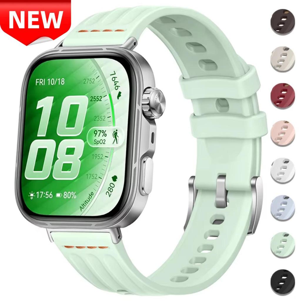 Pulseira Esportiva De Silicone Para Huawei Fit 5Pro Watch 5 4Pro De Substituição Fit3/4/4Pro/5/5Pro