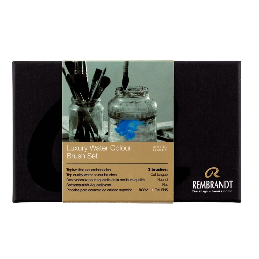 Estojo Pincel Talens Rembrandt Luxury Water Colour Brush Set