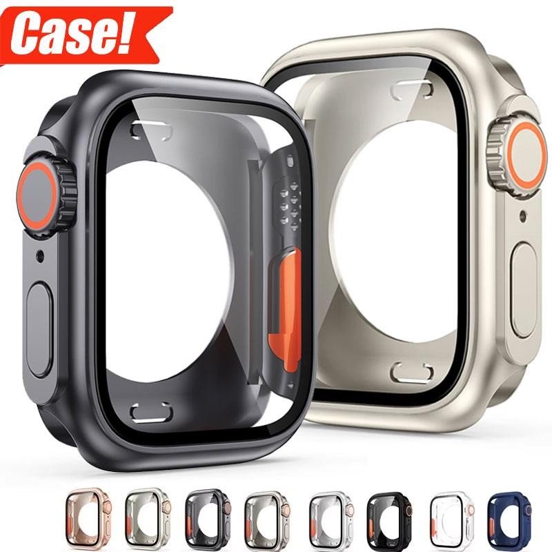 Capa Protetora De Tela Para Apple Watch 11/10 42mm 46mm 44mm 45mm 40mm 41mm Hard PC Front Bumper iwatch 11 10 9 8 7 6 5