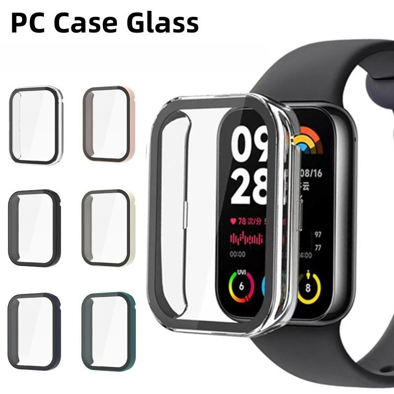 Capa Protetora De Tela Para Xiaomi Smart Band 10 Pro Hard PC Bumper De Vidro Temperado 10Pro Band10Pro Band10 Watch Aces