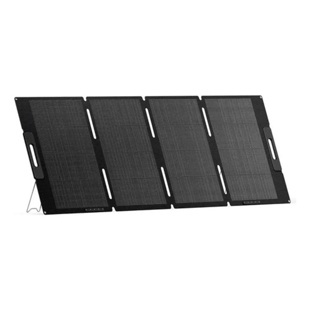 BLUETTI Sora 130w Placa Solar Portátil Estação Painel Solar Preto 25.9v
