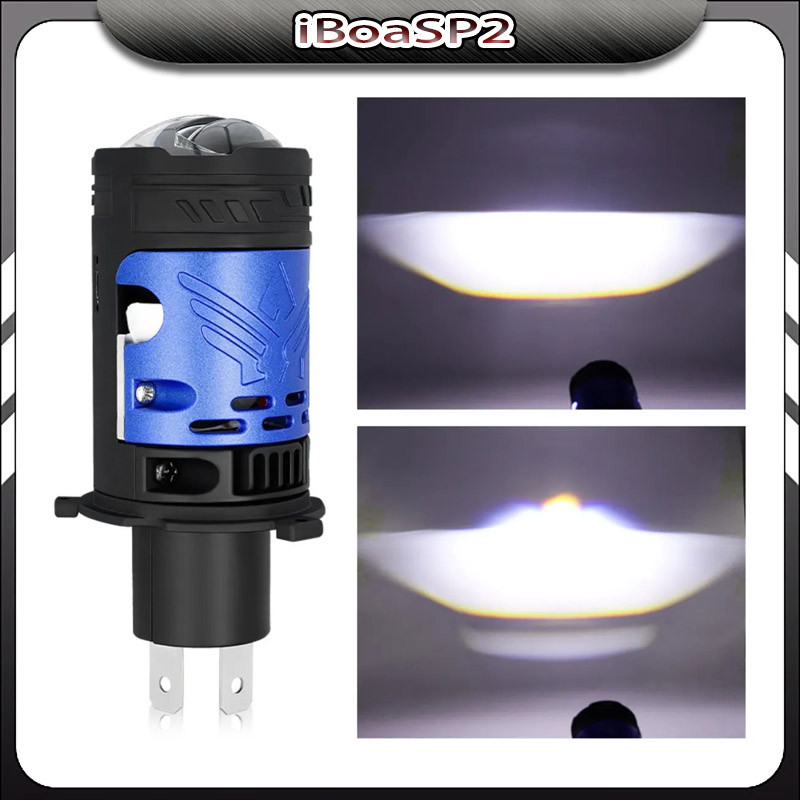 Farol Led H4 Projetor 130w 18000lm Luz Forte Moto Carro