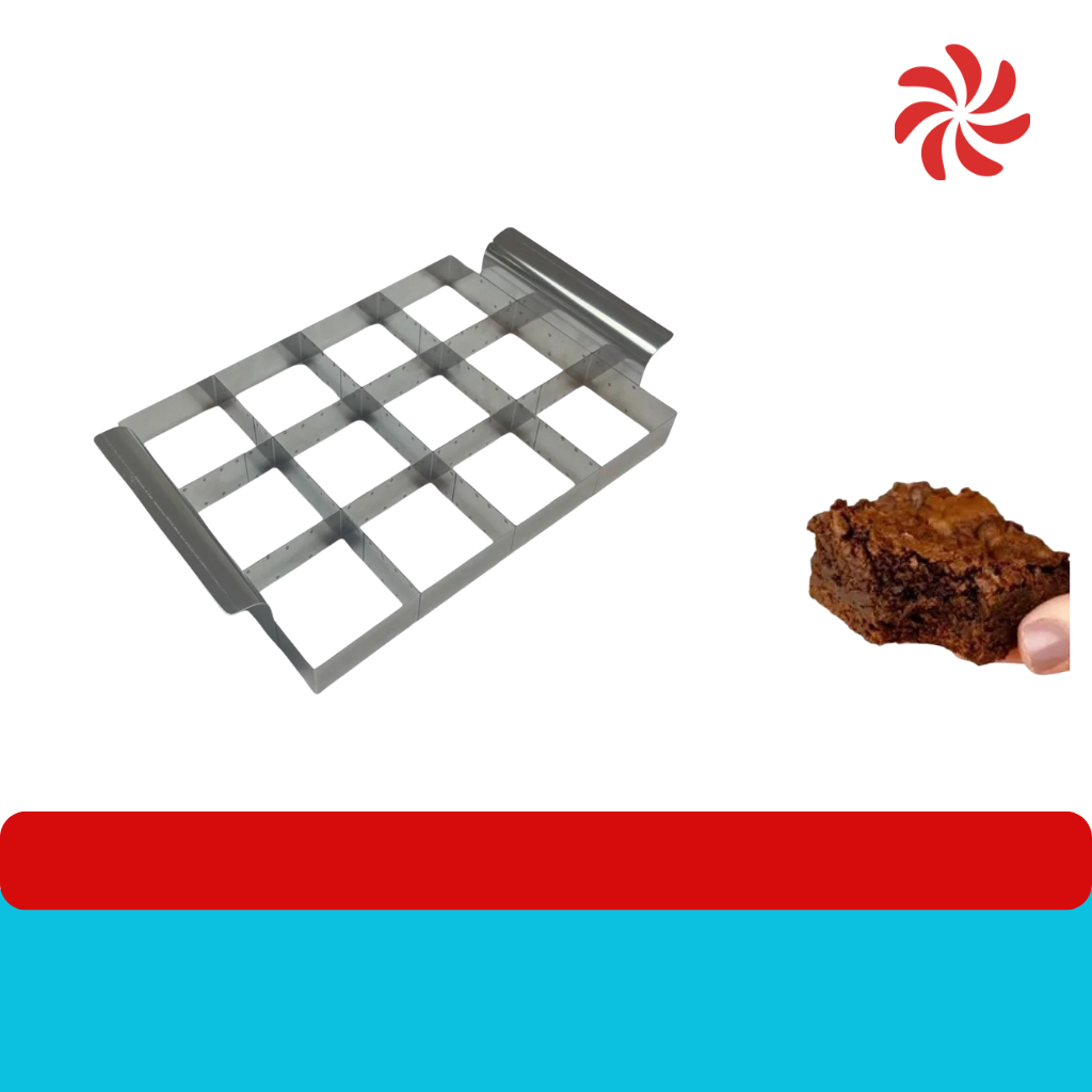 CORTADOR DE BROWNIE 5X5 - 25 CAVIDADES