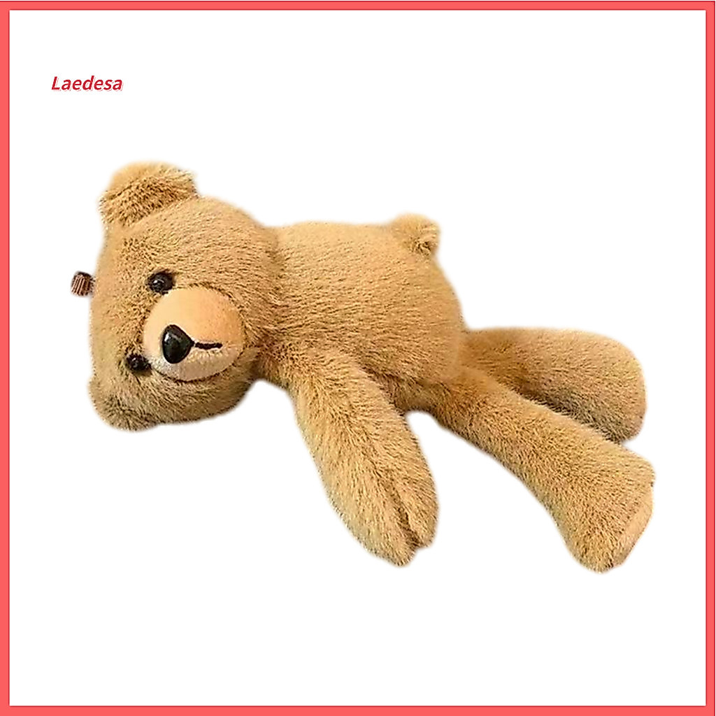 Plush Doll Hair Accessory Cute Bear Claw Clip with Bowknot – Strong Grip Cartoon Hairpin Stylish for Women and Girls P
