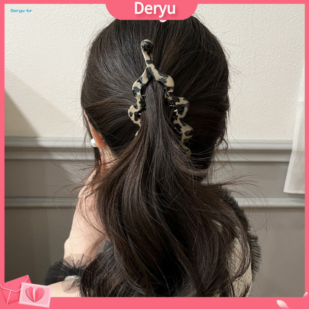 Shatterproof Hair Clip Vintage Hairpin 4pcs Matte Claws for Women – Strong Hold Non-slip Banana Clips No Crease Ponyta