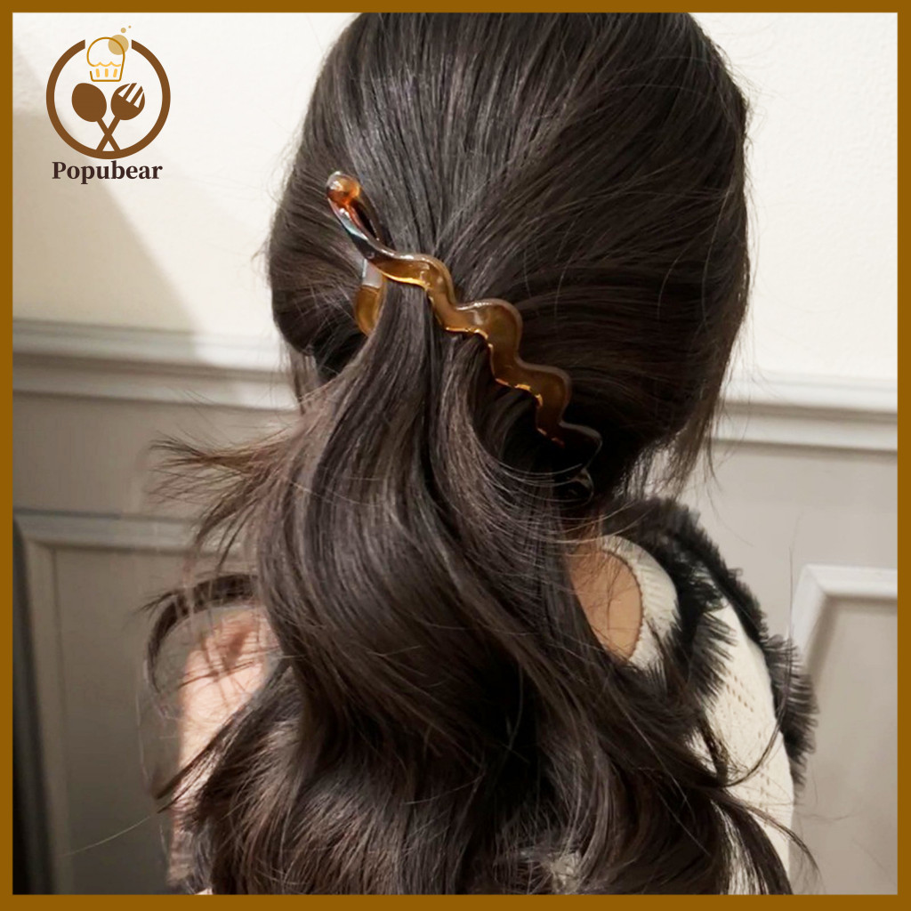 Vintage Hairpin Thick Hair Clip 4pcs Matte Claws for Women – Strong Hold Non-slip Banana Clips No Crease Ponytail Bun