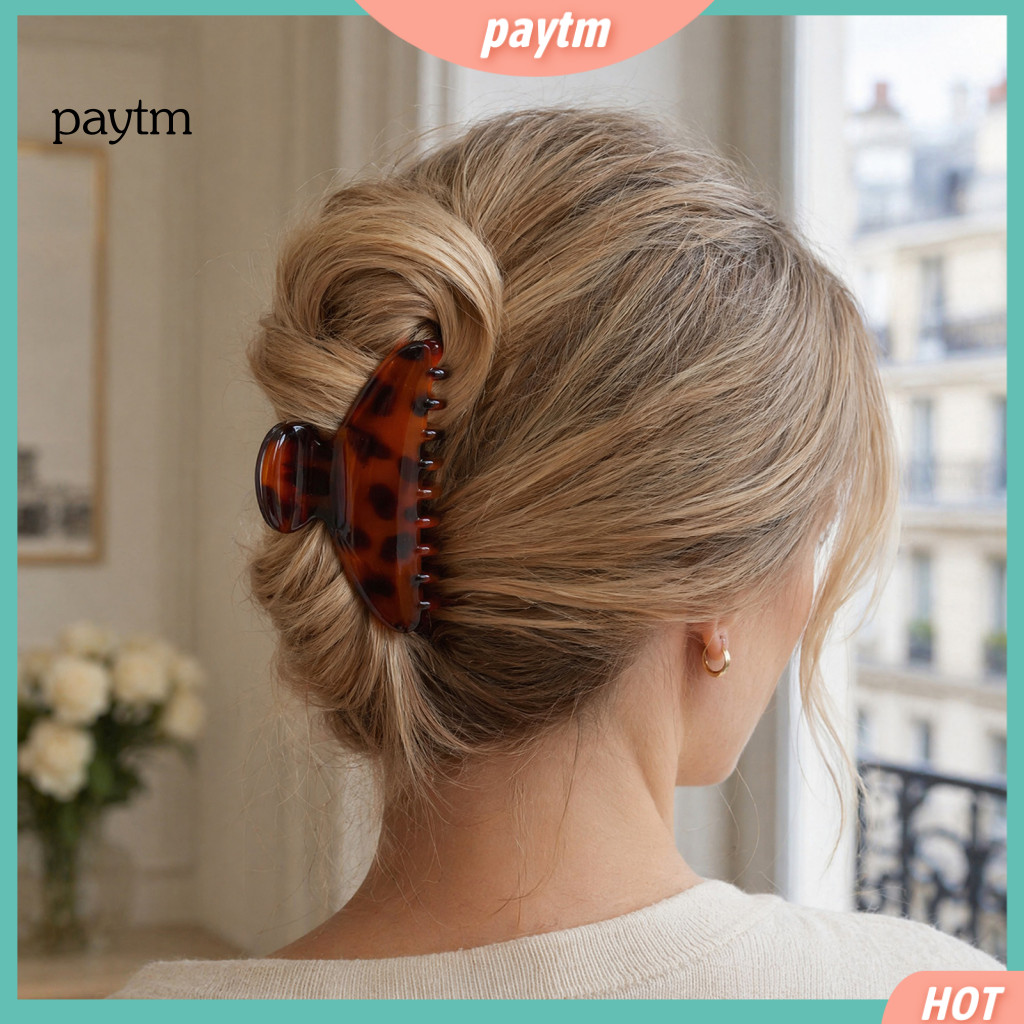 Hair Clip for Ages Hairpin Leopard Claw – Strong Grip for Women Perfect for Use Parties Outings and Shower Stylish Dur