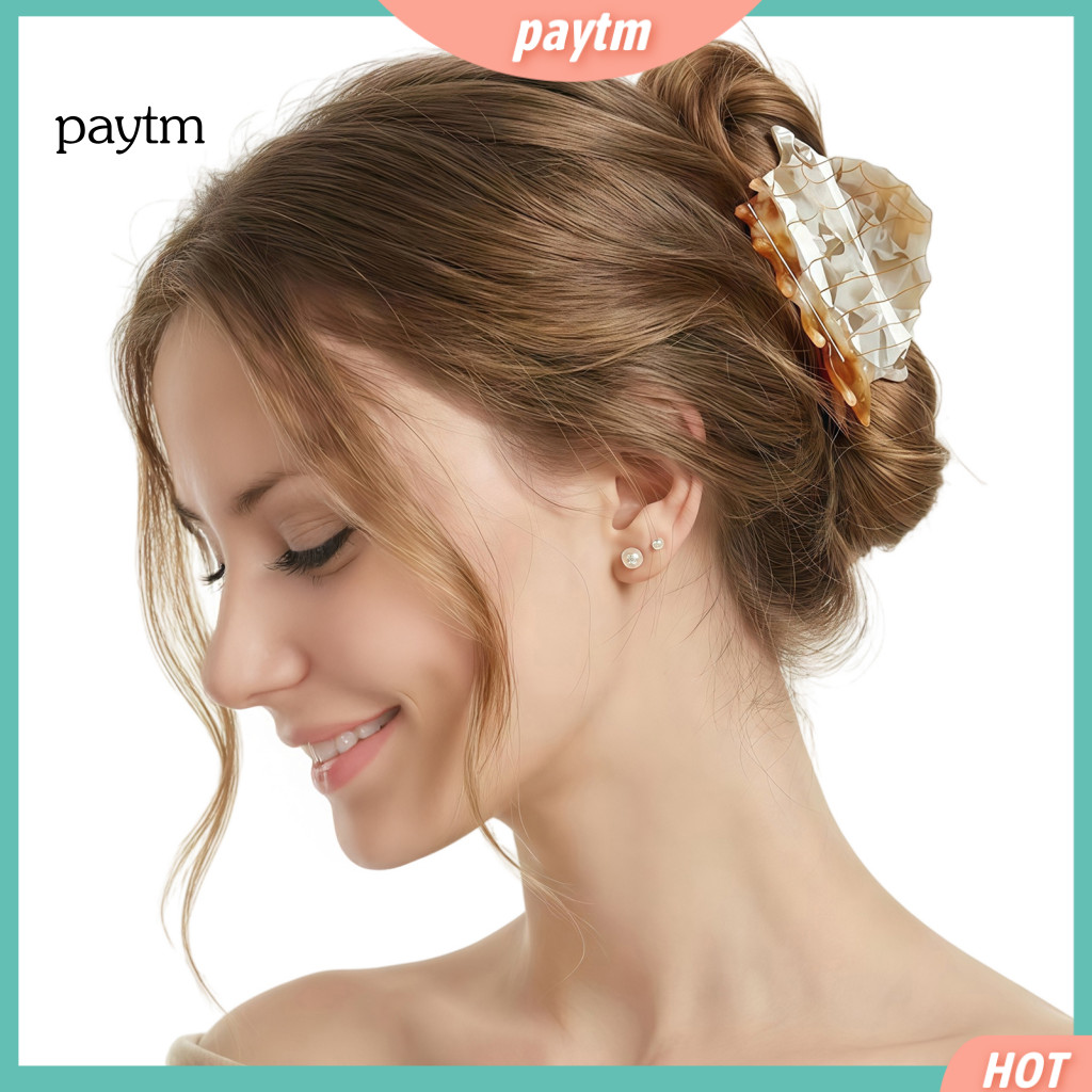 Playful Sea Creature Hair Clips Claw Clip for Women – Lightweight Ocean Theme Hairpin with Fish Turtle Conch Octopus W