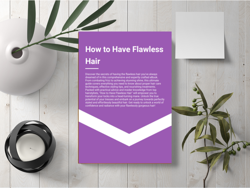 Ebook - How to have flawless hair