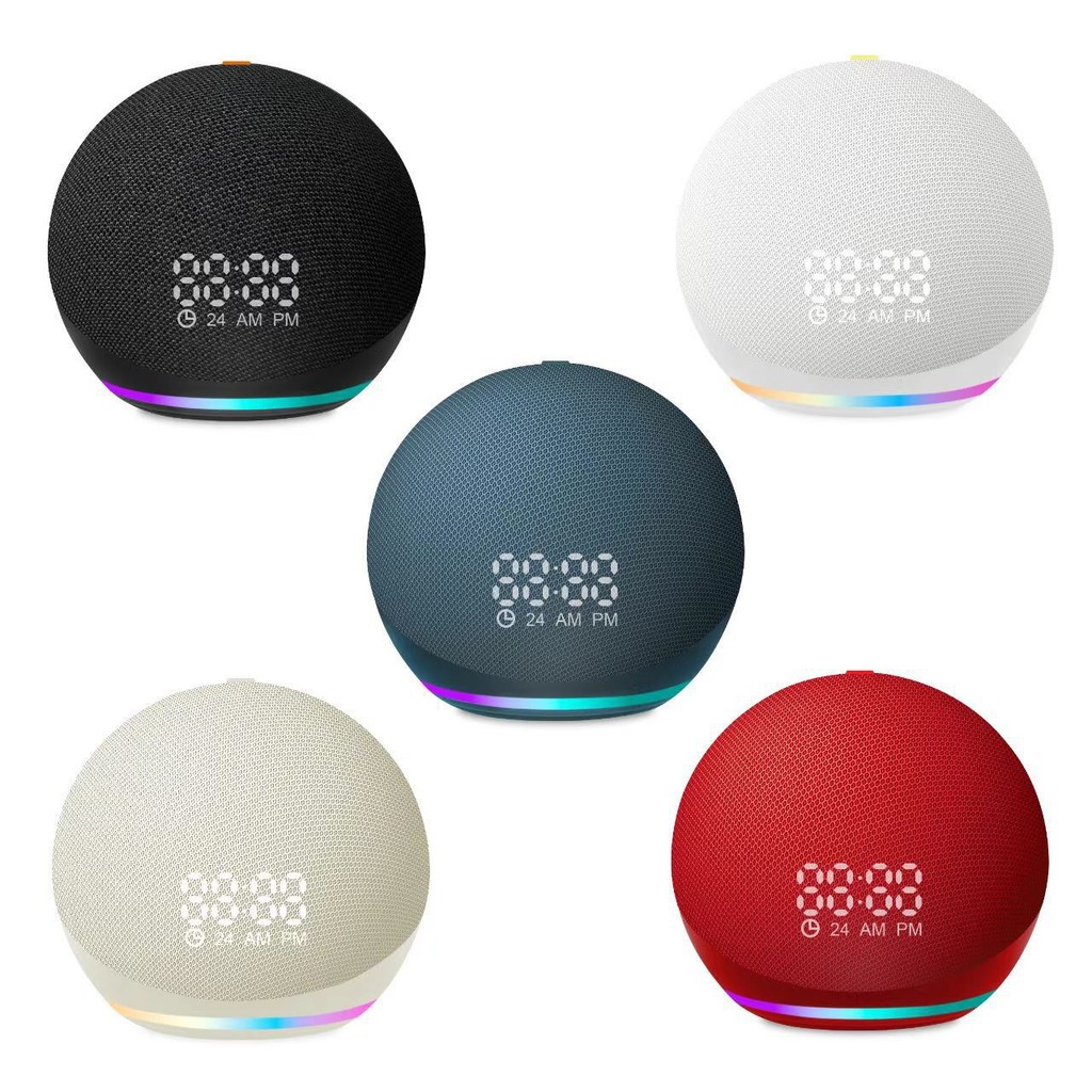 Um relógio alaxe alto-falante Bluetooth tecido pequeno alto-falante Subwoofer Desktop Mini alto-falante portátil AVG7