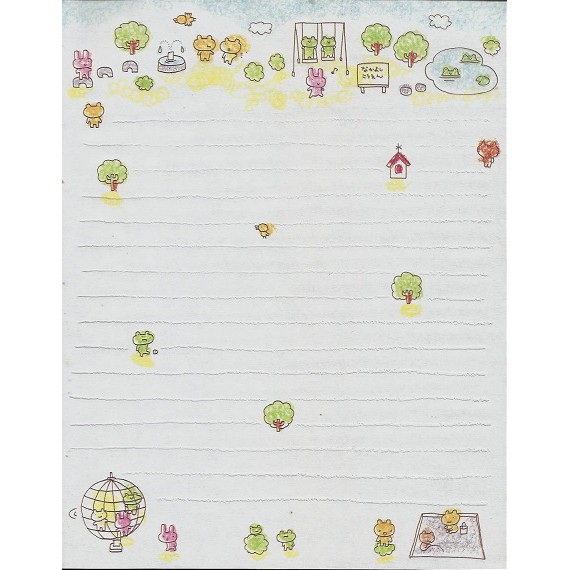 Papel de Carta San Palette