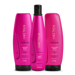 ANEETHUN KIT COLOR 3 PRODUTOS (DESENVOLVIDO PARA CABELOS COLORIDOS)