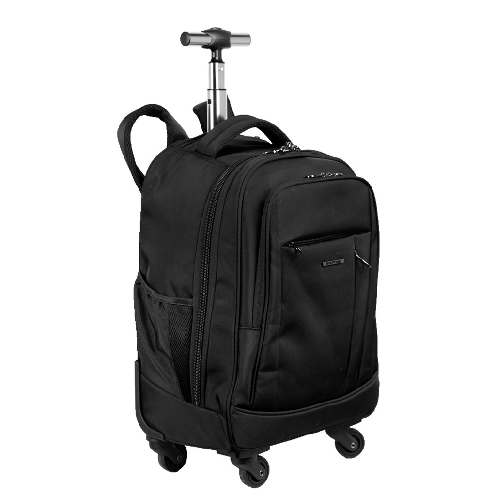Mochila Carrinho 360 2 Em 1 Work 2 - Preto Sestini