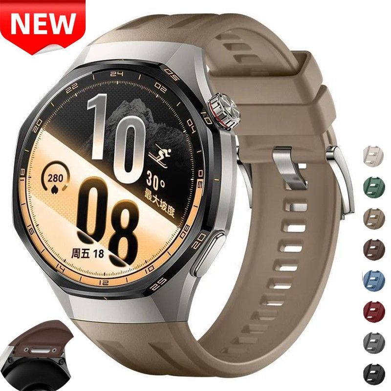 Sem Lacunas Pulseira De Silicone Para Huawei Relógio GT7 Pro/GT6 46mm Smartwatch 6 7 Acessórios