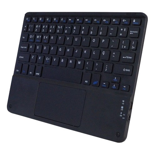 Teclado Abnt2 Touch + Mouse Para Galaxy iPad Xiaomi Lenovo