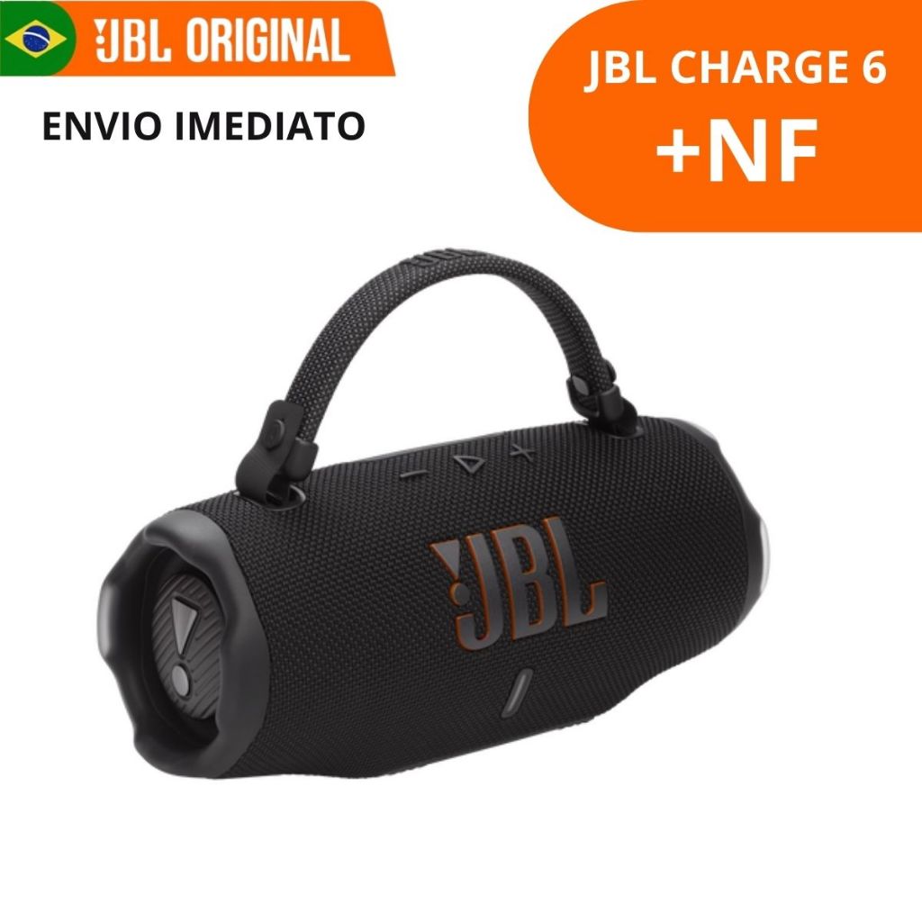 Caixa de Som JBL Charge 6  Bluetooth 45W Bivolt