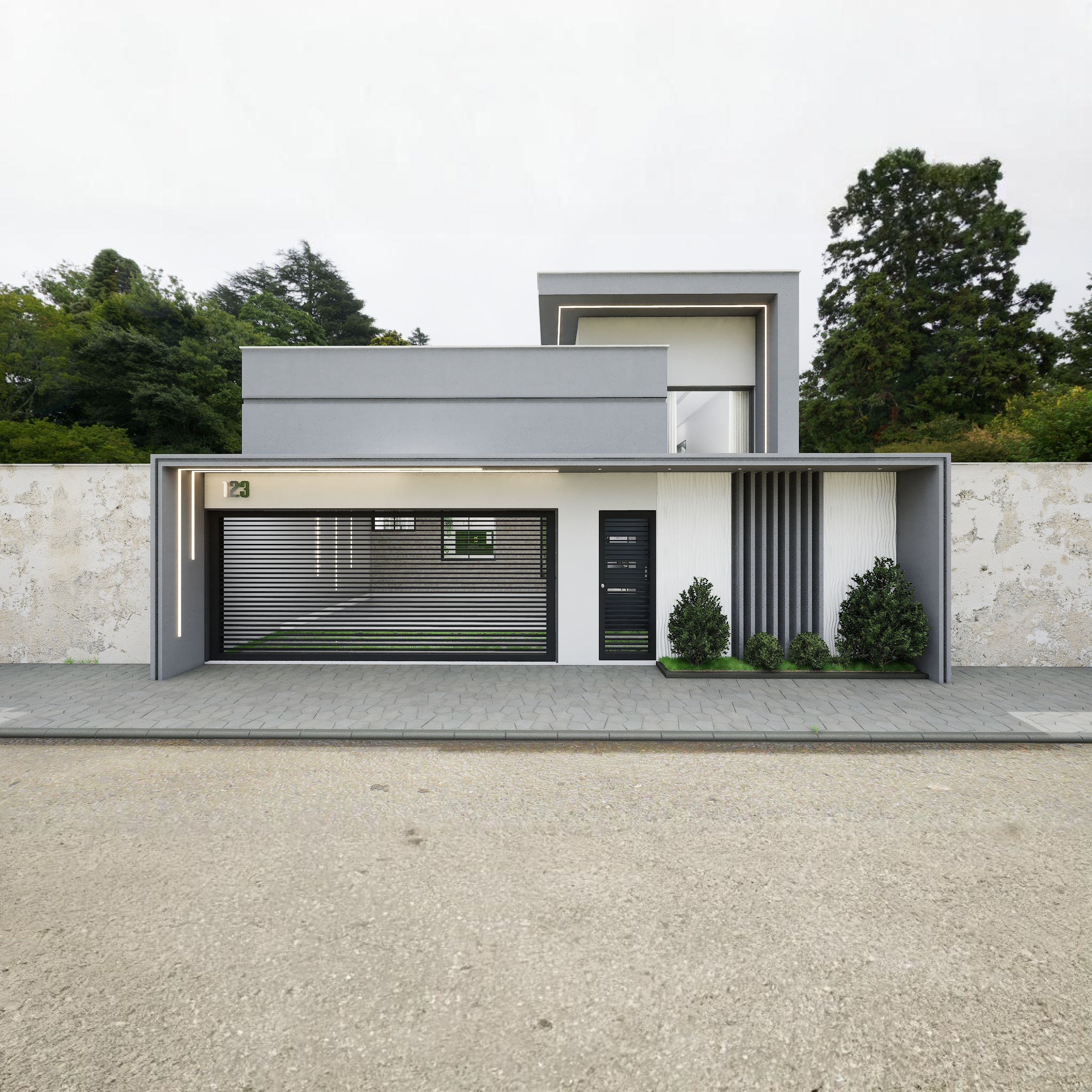 Small and Modern House II 3 Bedrooms II Floor Plan 140m² Land 10x20m