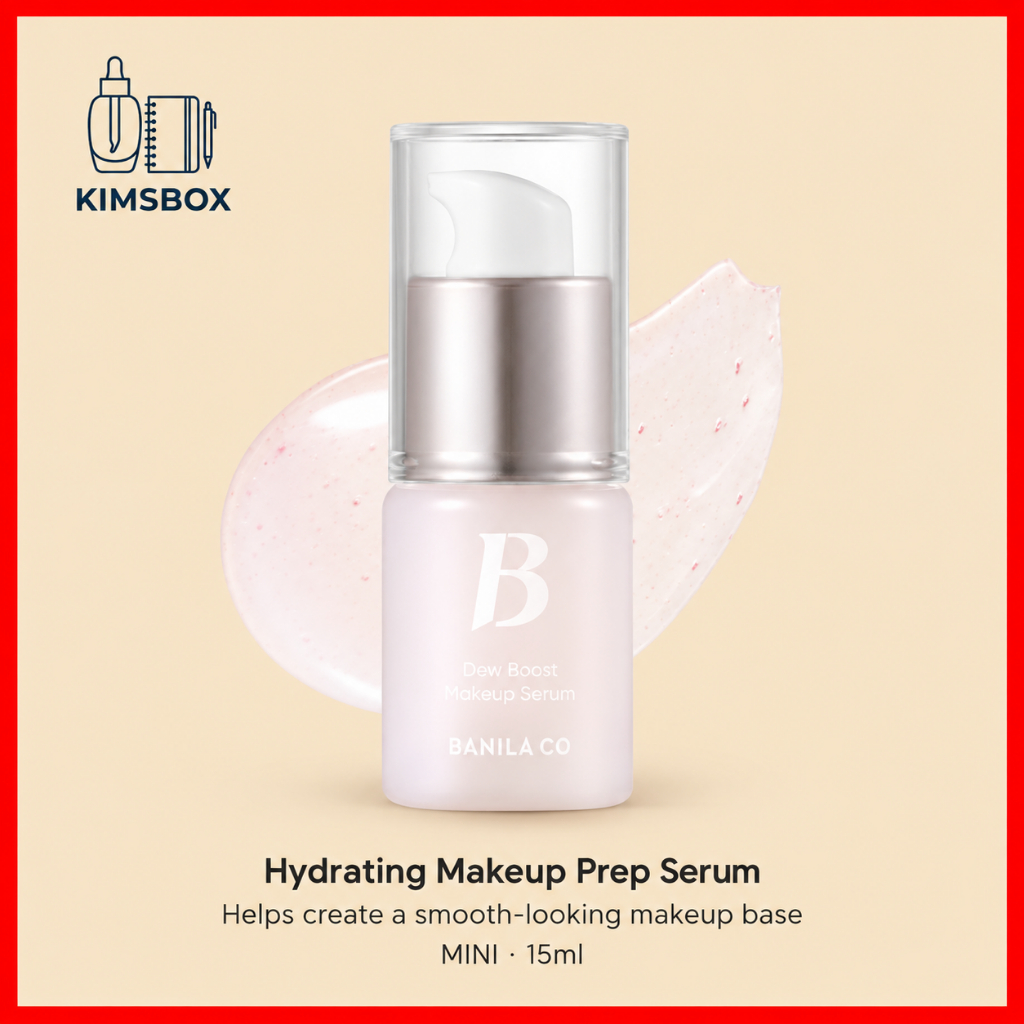 BANILA CO Dew Boost Makeup Serum Mini 15ml Soro De Preparação De Maquiagem Hidratante