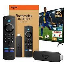Amazon Fire TV Stick 4K Select Wi-Fi 5 Dongle De Streaming Com Custo-Benefício Em Resolução 4K Ultra HD