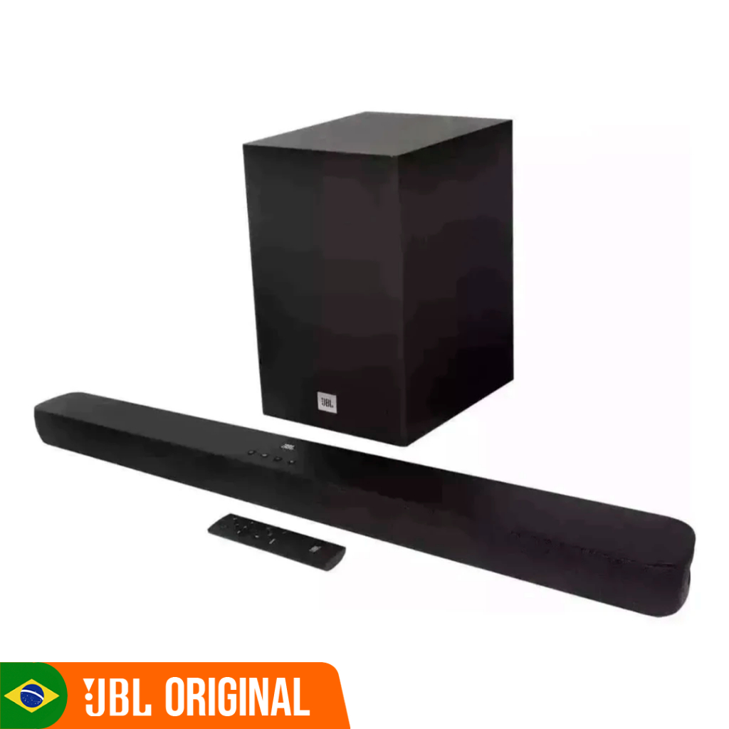 Soundbar JBL SB 180 Wireless com 2.1 Canais, Subwoofer sem Fio Potencia de 110W RMS Bivolt - SB180