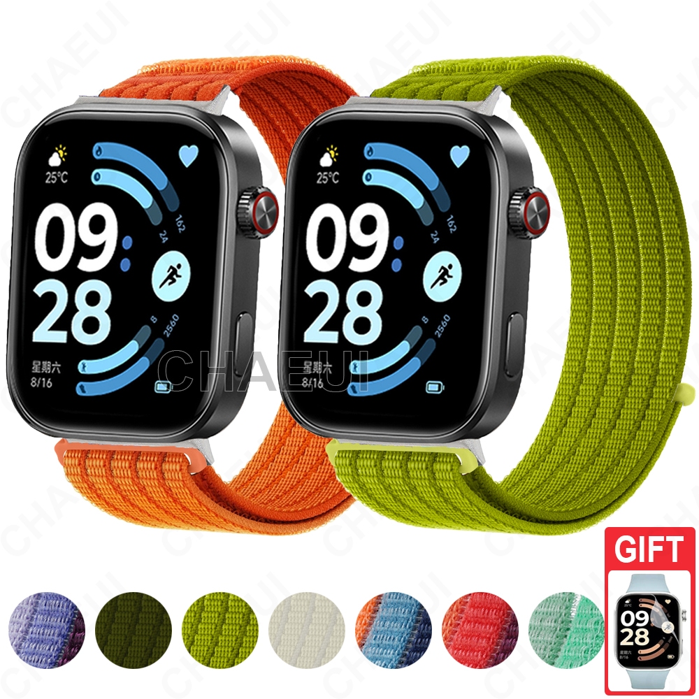 Pulseira De Nylon Durável , Acessórios Para Redmi Watch 6 Active Lite 5 4 / Xiaomi Smart Band 10 9 8 Pro
