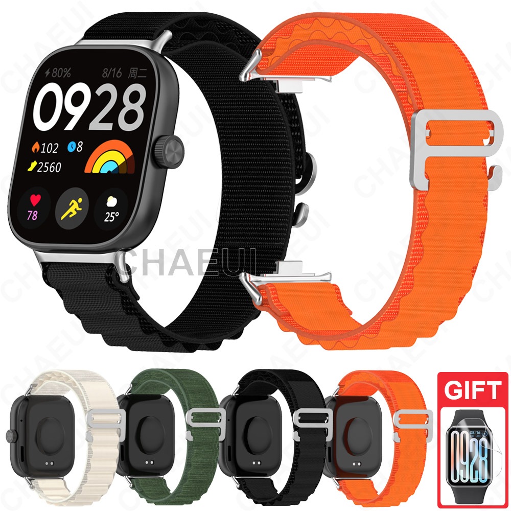 Acessórios De Substituição De Pulseira De Nylon Para Xiaomi Smart Band 10 9 8 Pro / Redmi Watch 4 5 6 Active Lite