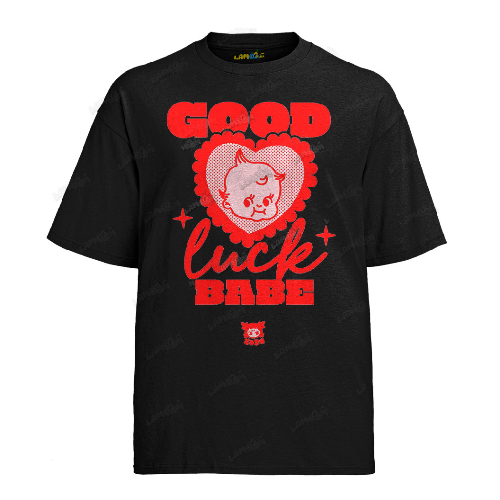 Camiseta Unissex T shirt Chappell Roan Good Luck, Babe! Camisa 100% Algodão