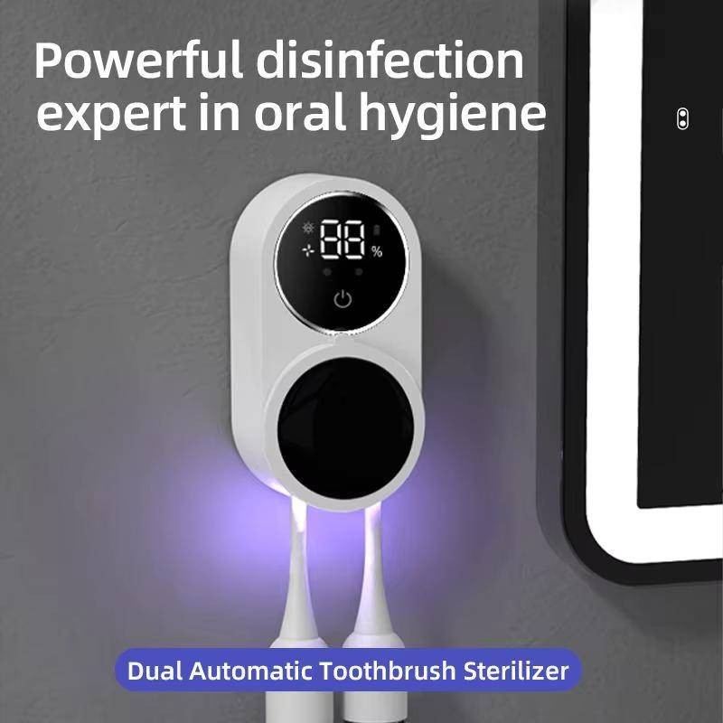 Esterilização | Caixa Esterilizadora De Escova De Dentes uv-Secador De Com Abertura Por Indução Recarregável De 1800mah