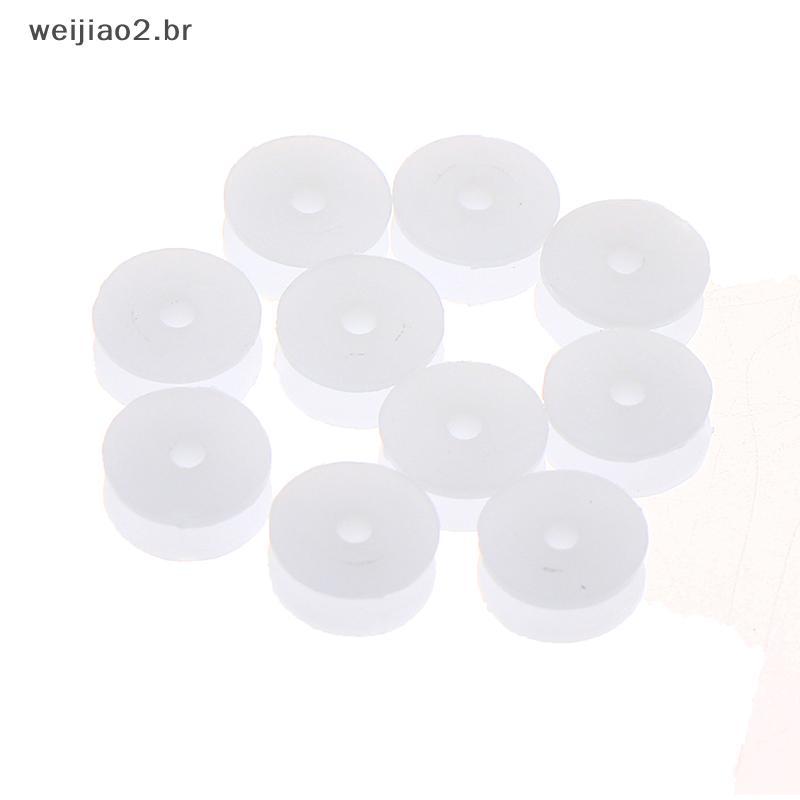 weijiao2 . BR 10PC 2 * 9.3mm Roda De Polia De Plástico Micro Mini Rodas De Motor De Engrenagem DIY Modelo De Brinquedo